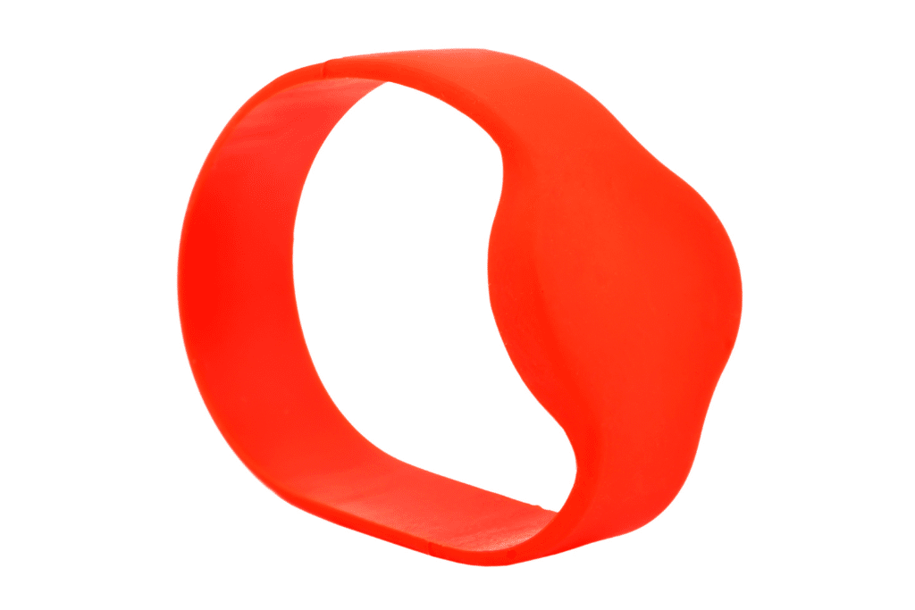 Ejemplo de Pulsera RFID Rojo