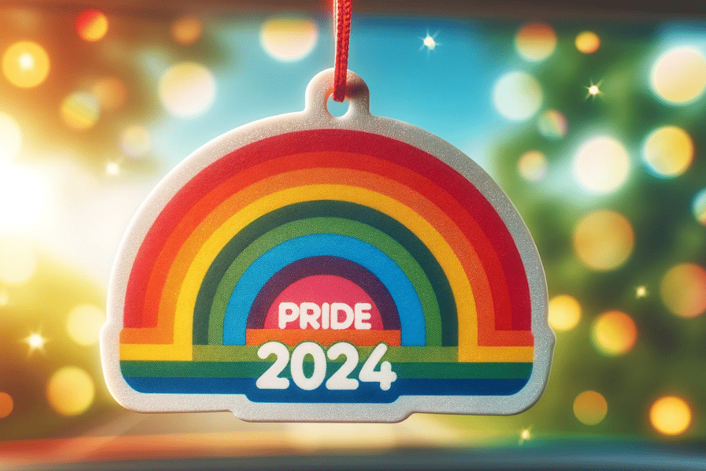 Ambientadores de coche personalizados para el Orgullo LGBTQ+