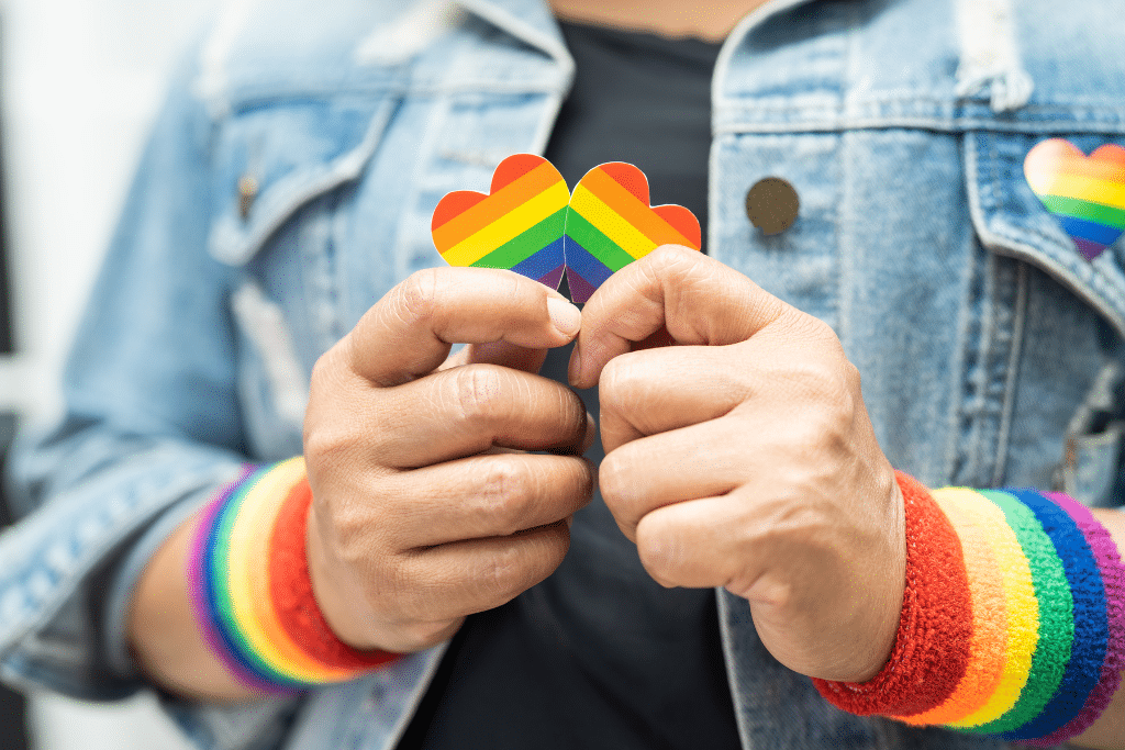 Pulseras de tela personalizadas para el Orgullo LGBTQ+